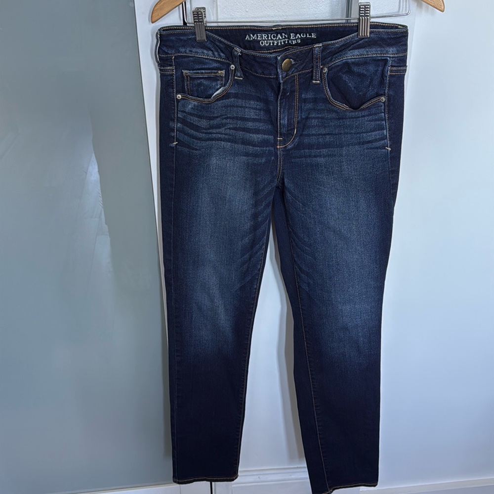 America Eagle Super Stretch Skinny Jeans Size 10
